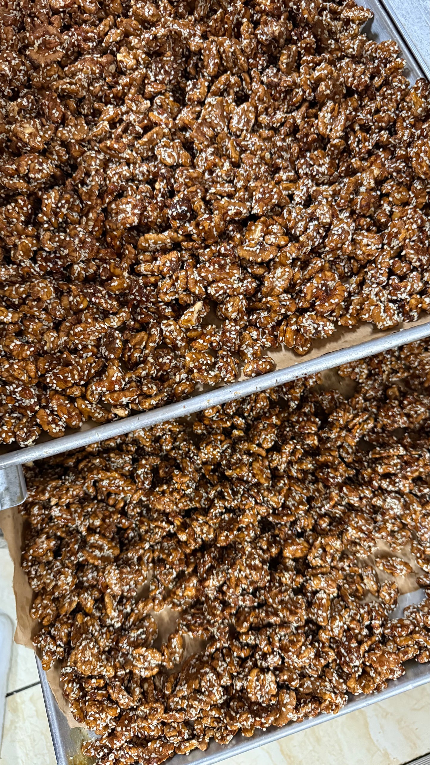 Honey Glazed Walnut